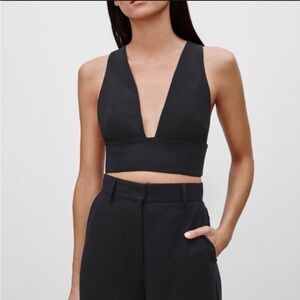 aritzia❣️wilfred gerland top black